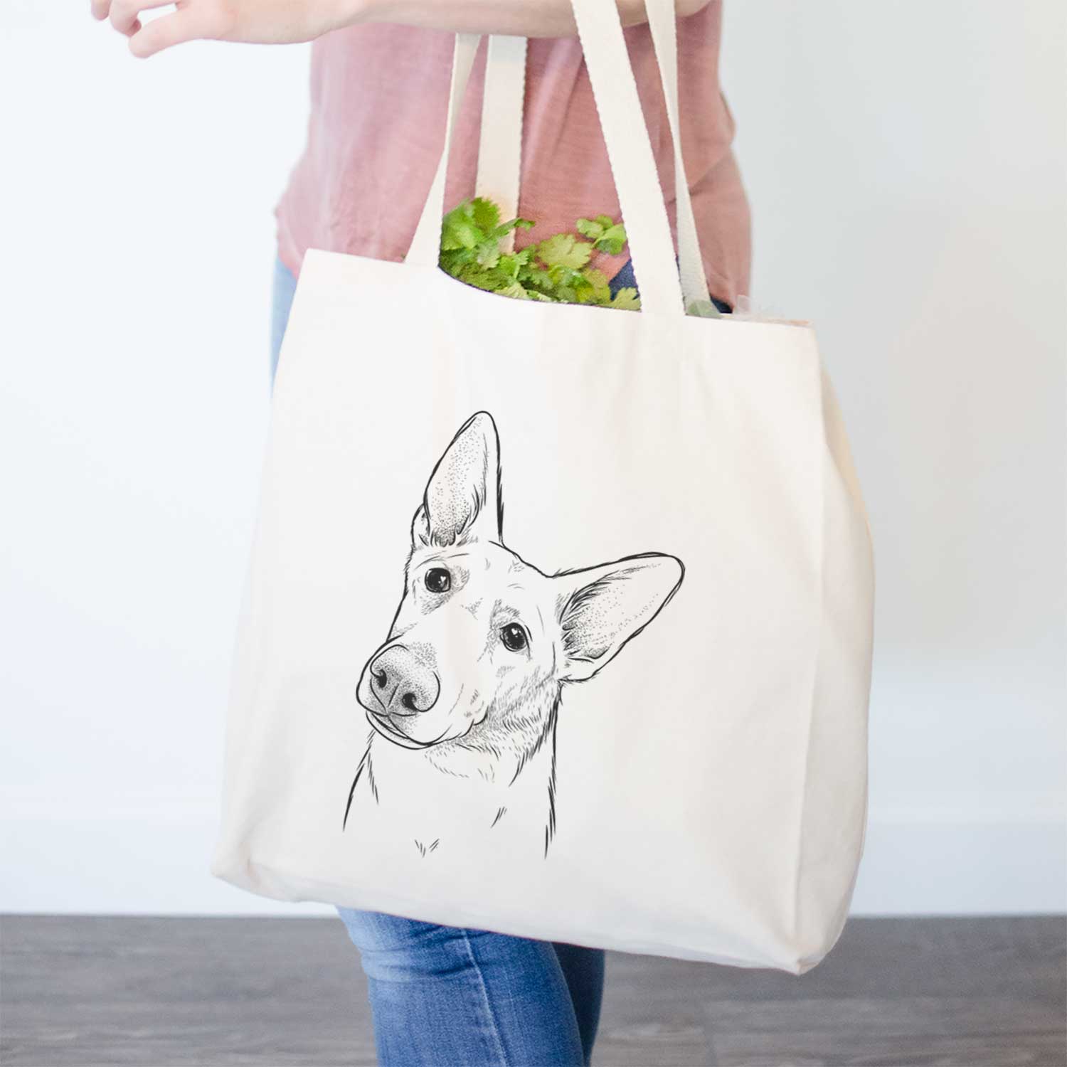 Elsa the German Shepherd - Tote Bag