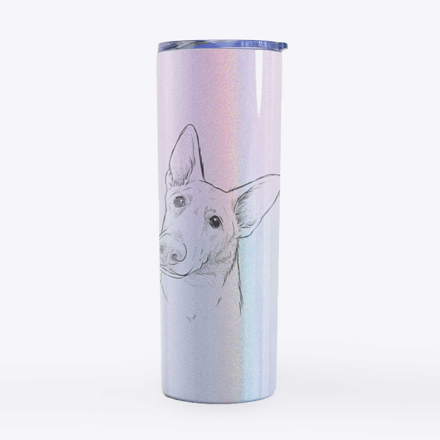 Elsa the German Shepherd - 20oz Skinny Tumbler