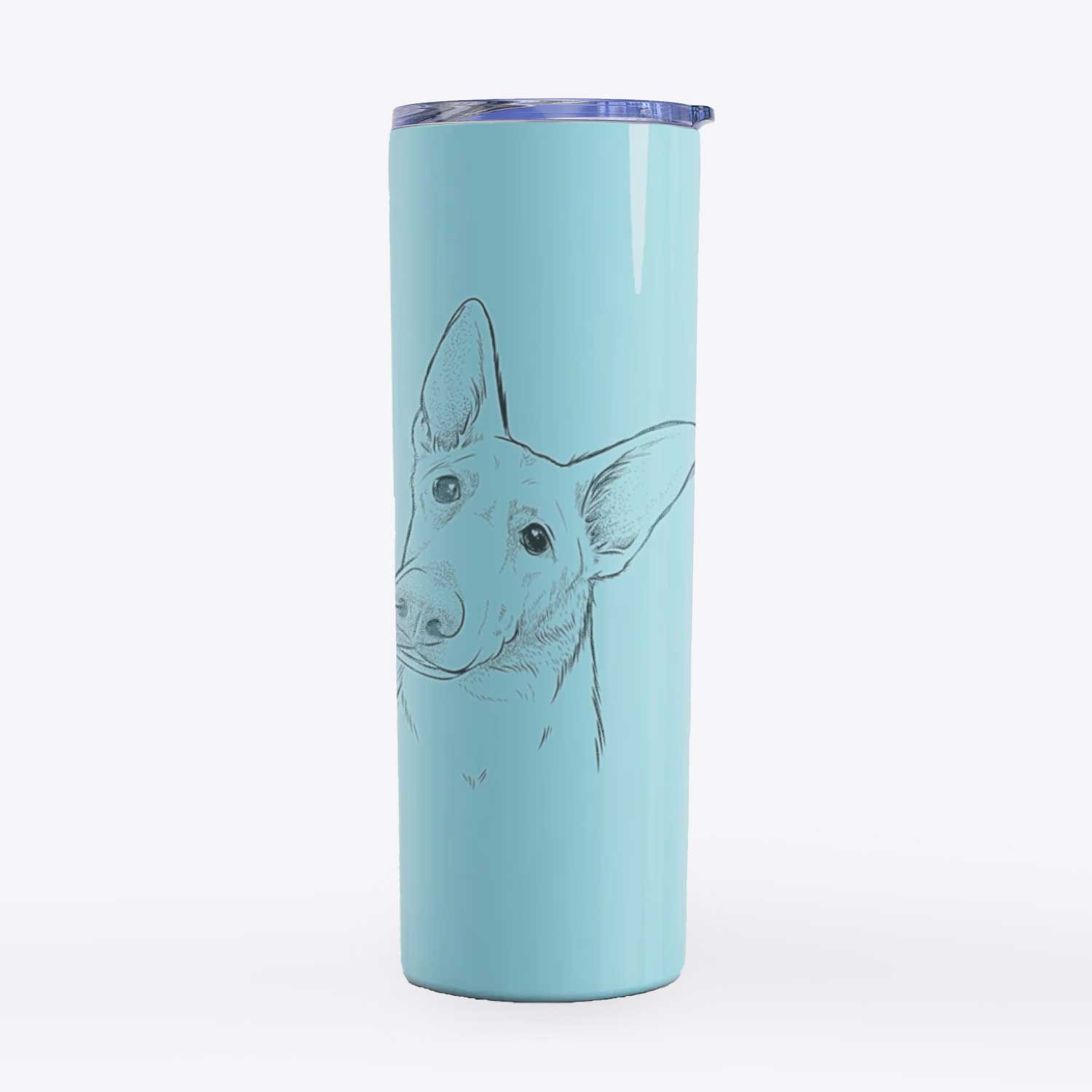 Elsa the German Shepherd - 20oz Skinny Tumbler