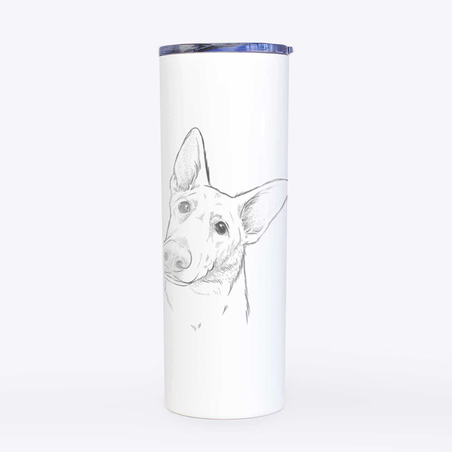 Elsa the German Shepherd - 20oz Skinny Tumbler