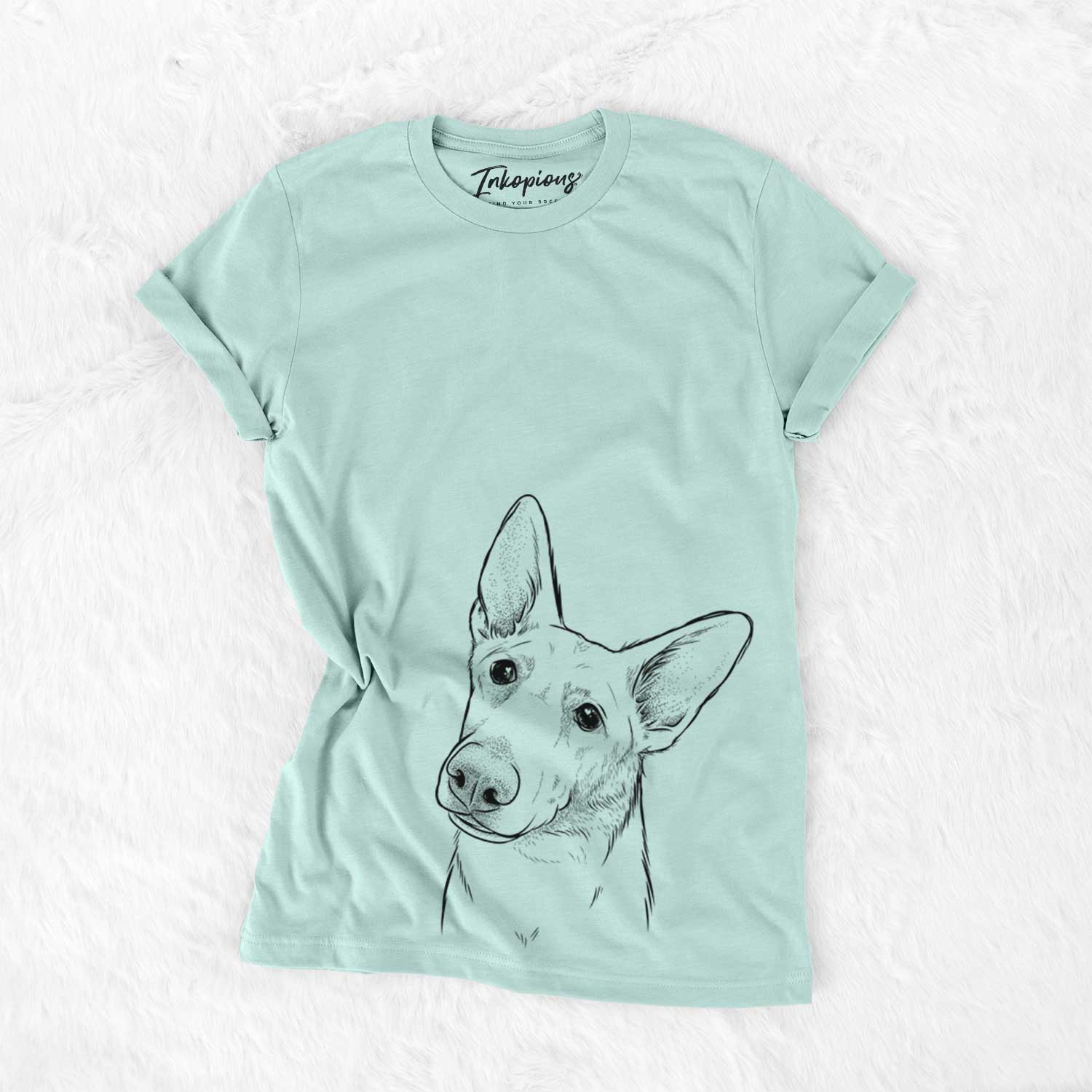 Bare Elsa the German Shepherd - Unisex Crewneck