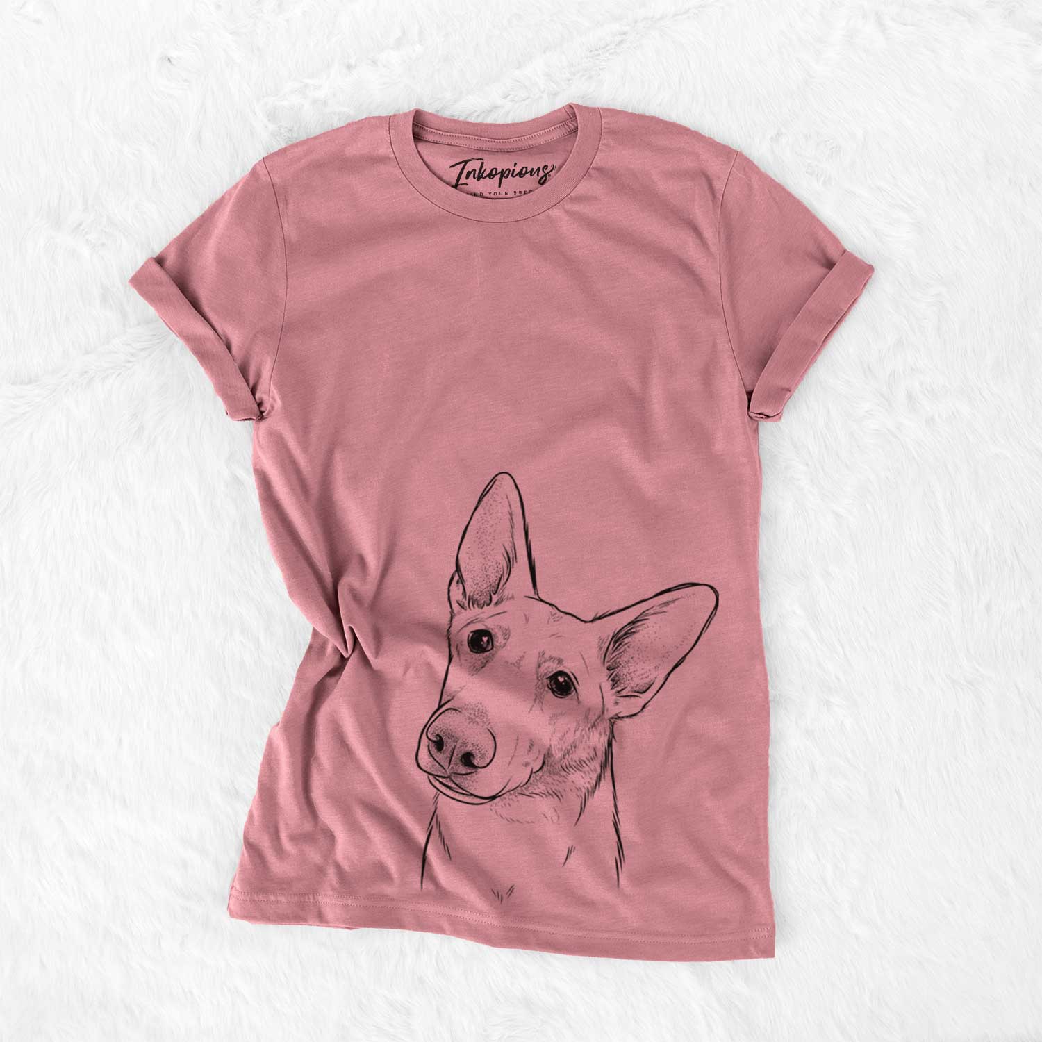 Bare Elsa the German Shepherd - Unisex Crewneck