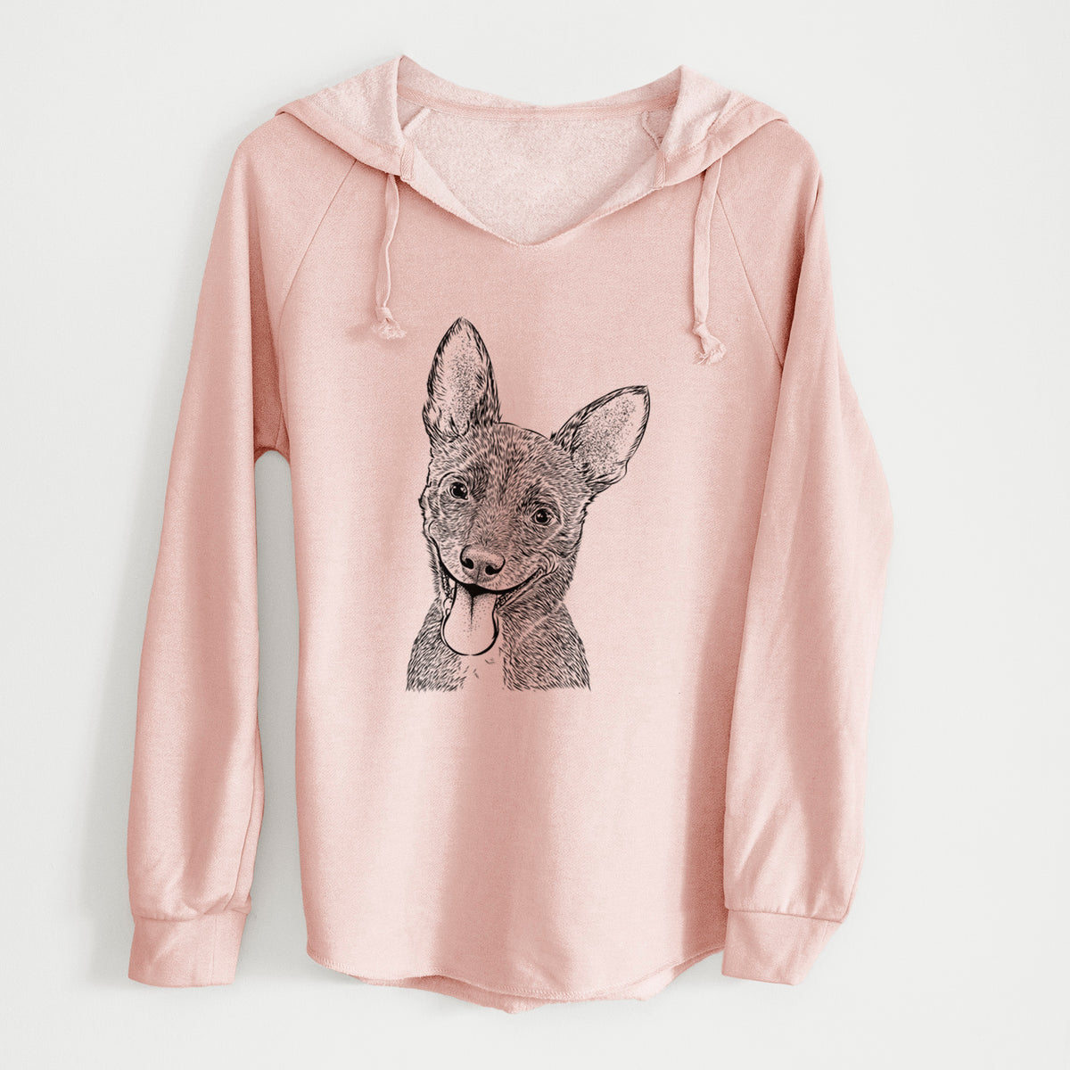 Bare Elvira the Terrier Mix - Cali Wave Hooded Sweatshirt
