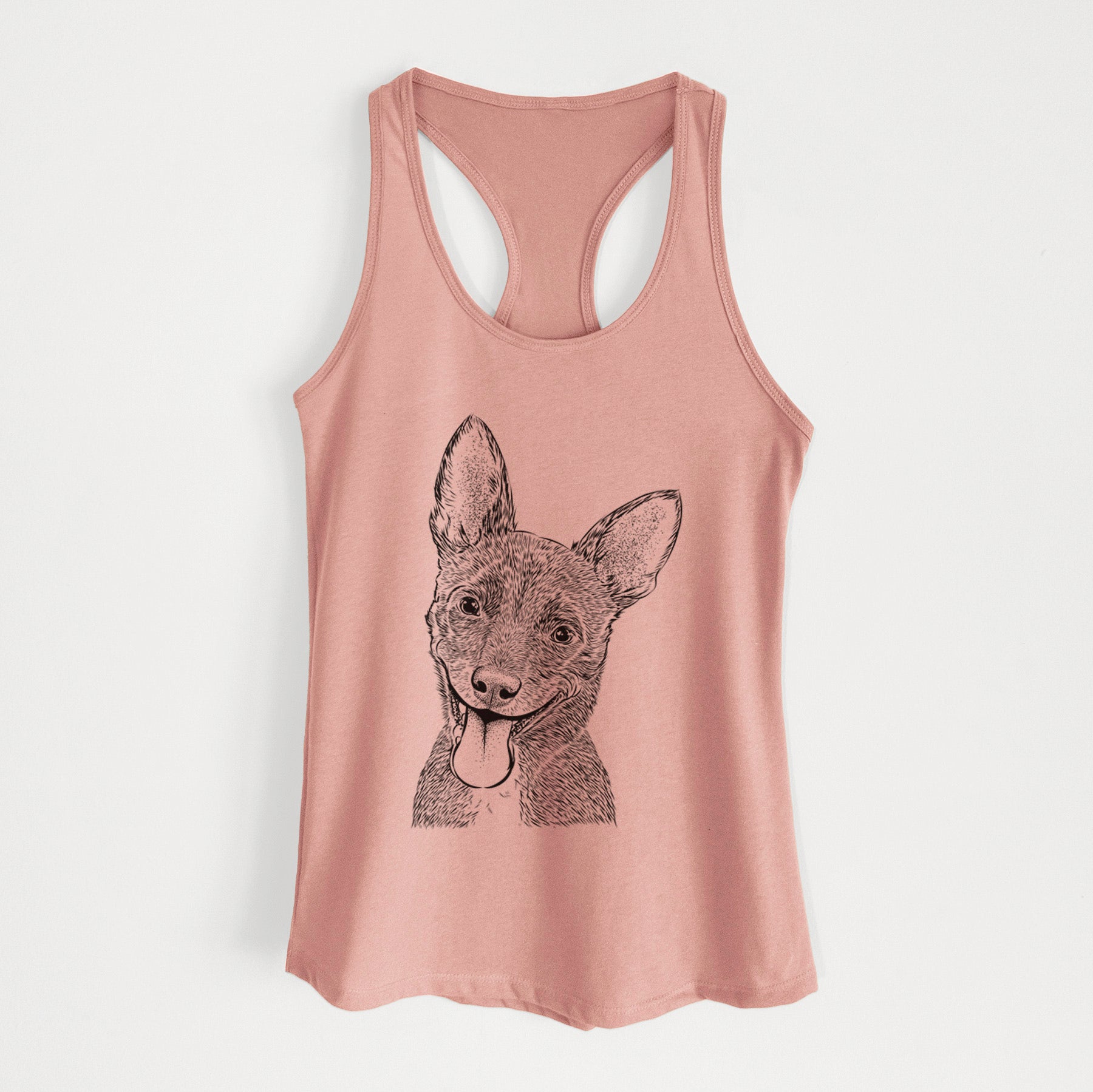 Elvira the Terrier Mix - Women's Racerback Tanktop