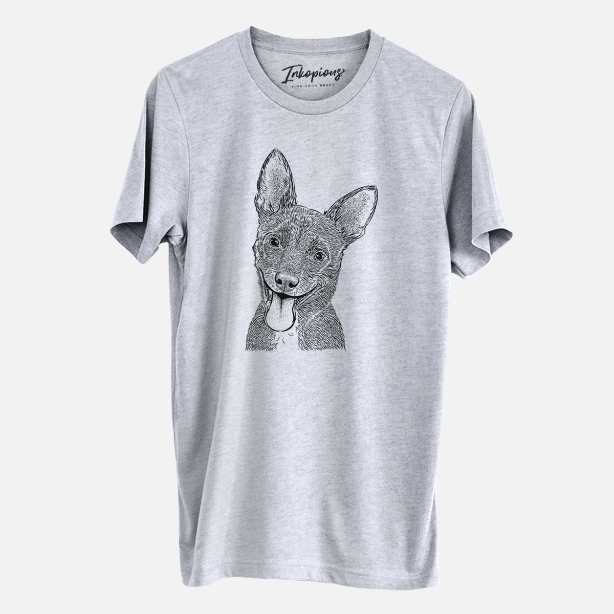 Bare Elvira the Terrier Mix - Unisex Crewneck