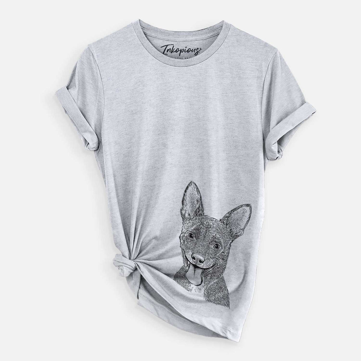Bare Elvira the Terrier Mix - Unisex Crewneck