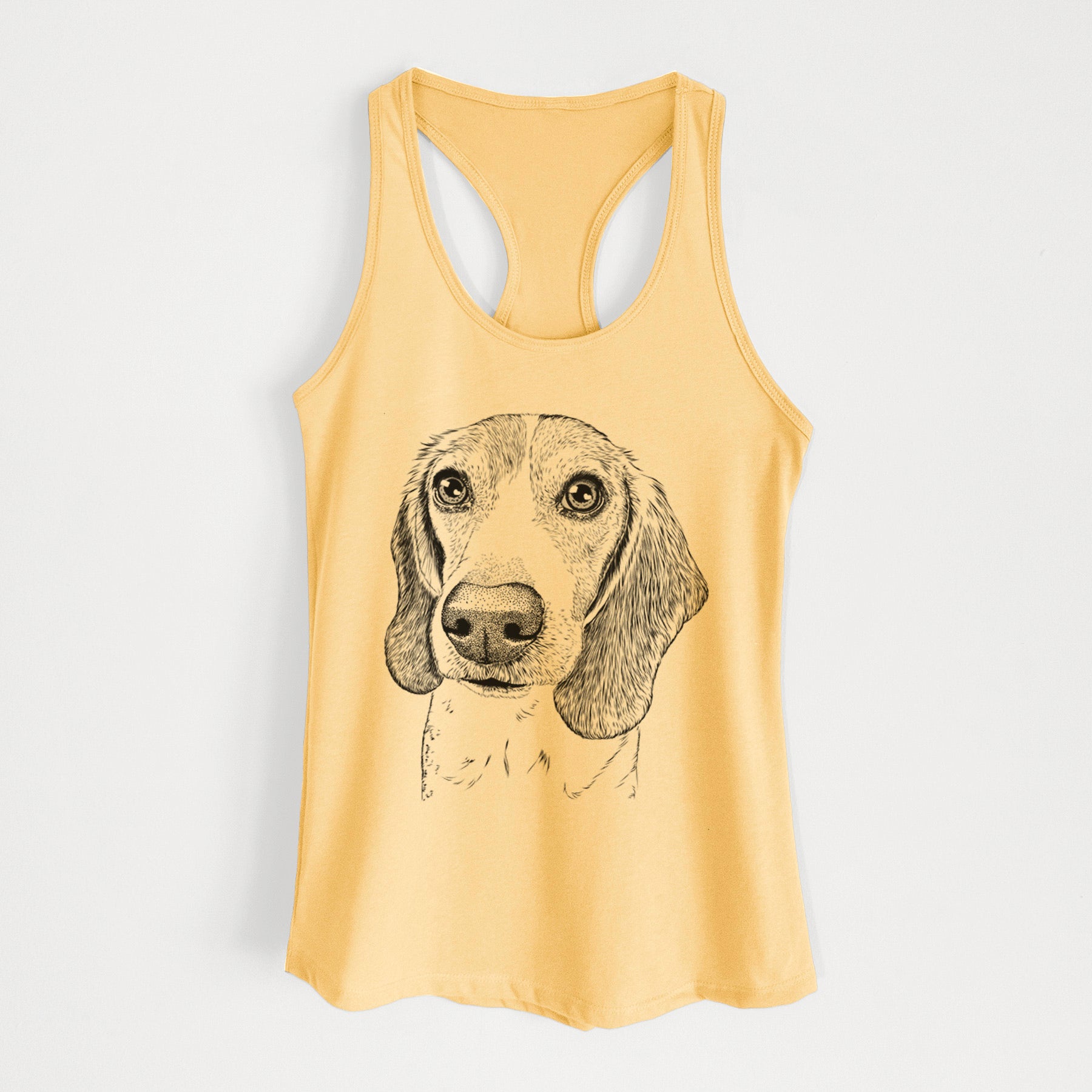 Elvis the Bluetick Beagle - Women's Racerback Tanktop