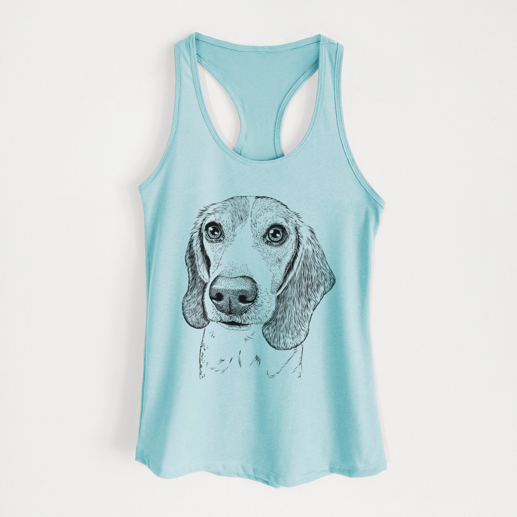 Elvis the Bluetick Beagle - Women's Racerback Tanktop