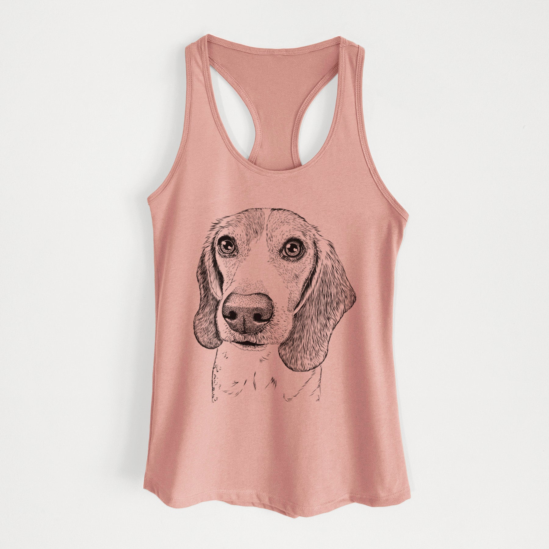 Elvis the Bluetick Beagle - Women's Racerback Tanktop