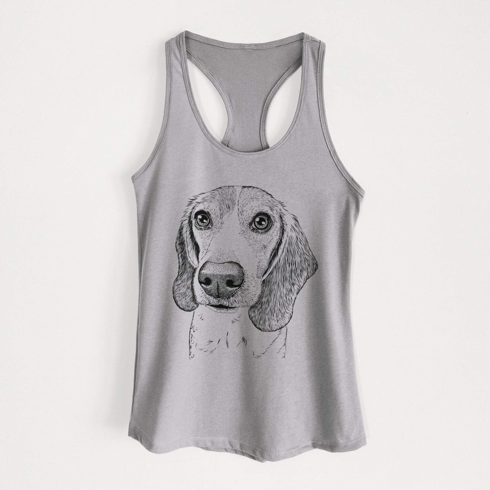 Elvis the Bluetick Beagle - Women's Racerback Tanktop