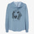 Elvis the Bluetick Beagle - Women's Cali Wave Zip-Up Sweatshirt