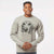 Bare Elvis the Bluetick Beagle - Unisex Pigment Dyed Crew Sweatshirt