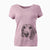 Bare Elvis the Bluetick Beagle - Women's V-neck Shirt