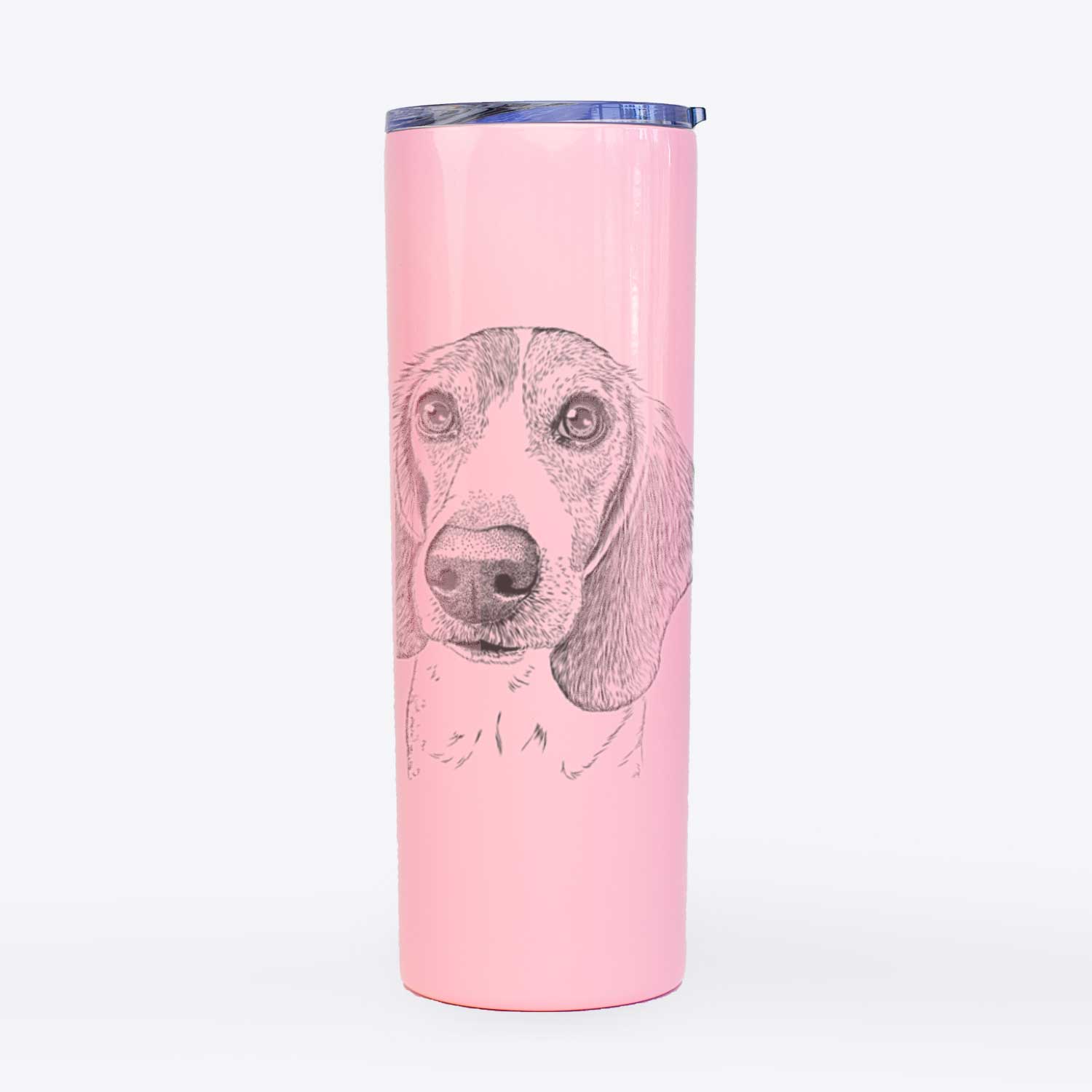 Elvis the Bluetick Beagle - 20oz Skinny Tumbler