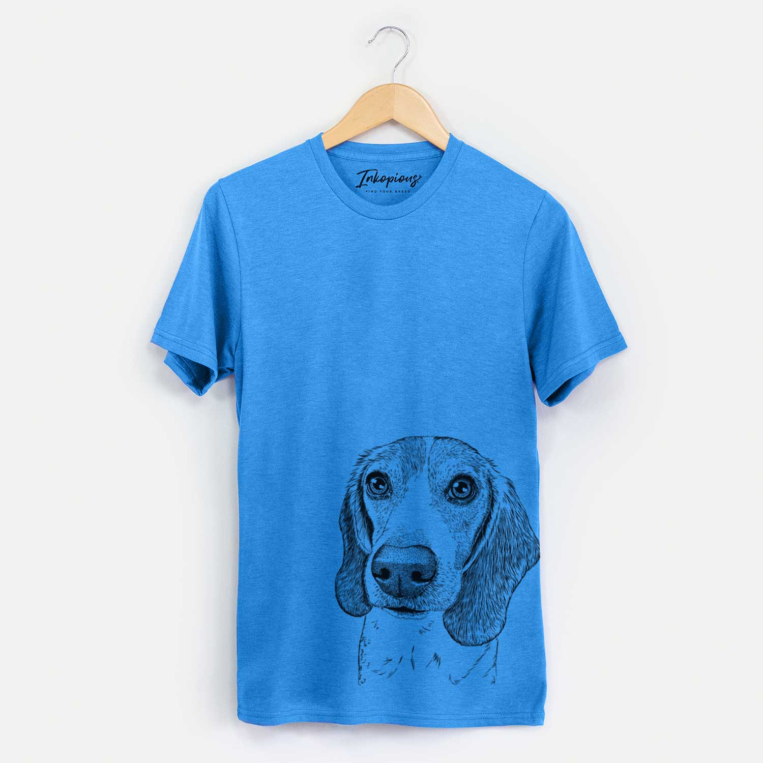 Bare Elvis the Bluetick Beagle - Unisex Crewneck