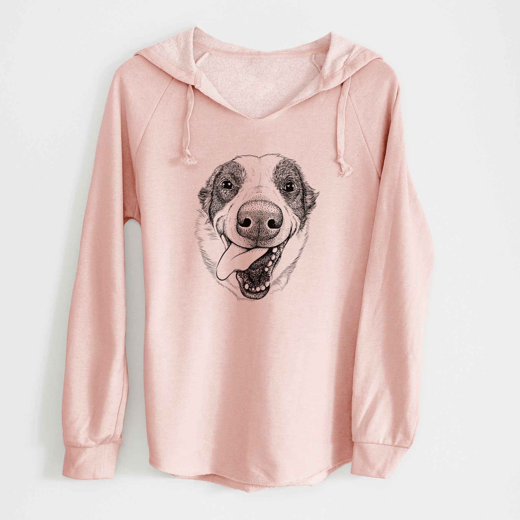 Bare Elwood the Border Collie - Cali Wave Hooded Sweatshirt