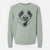 Bare Elwood the Border Collie - Unisex Pigment Dyed Crew Sweatshirt