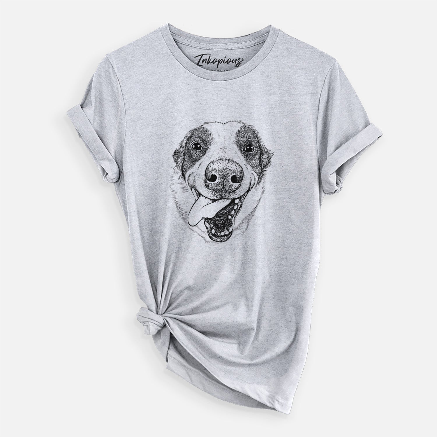 Bare Elwood the Border Collie - Unisex Crewneck