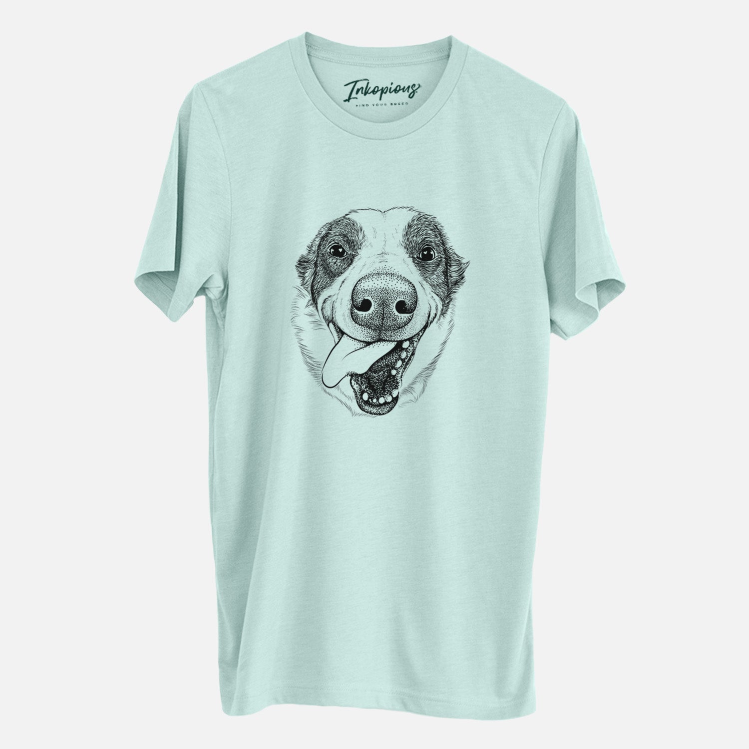 Bare Elwood the Border Collie - Unisex Crewneck