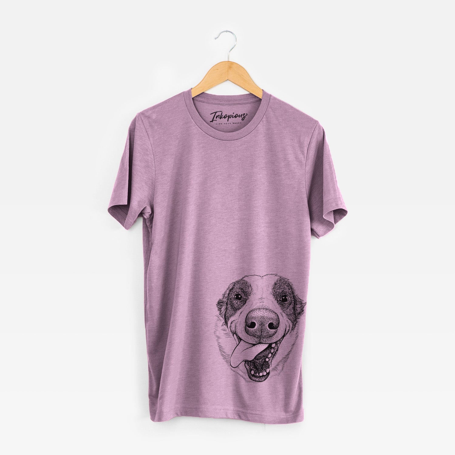 Bare Elwood the Border Collie - Unisex Crewneck