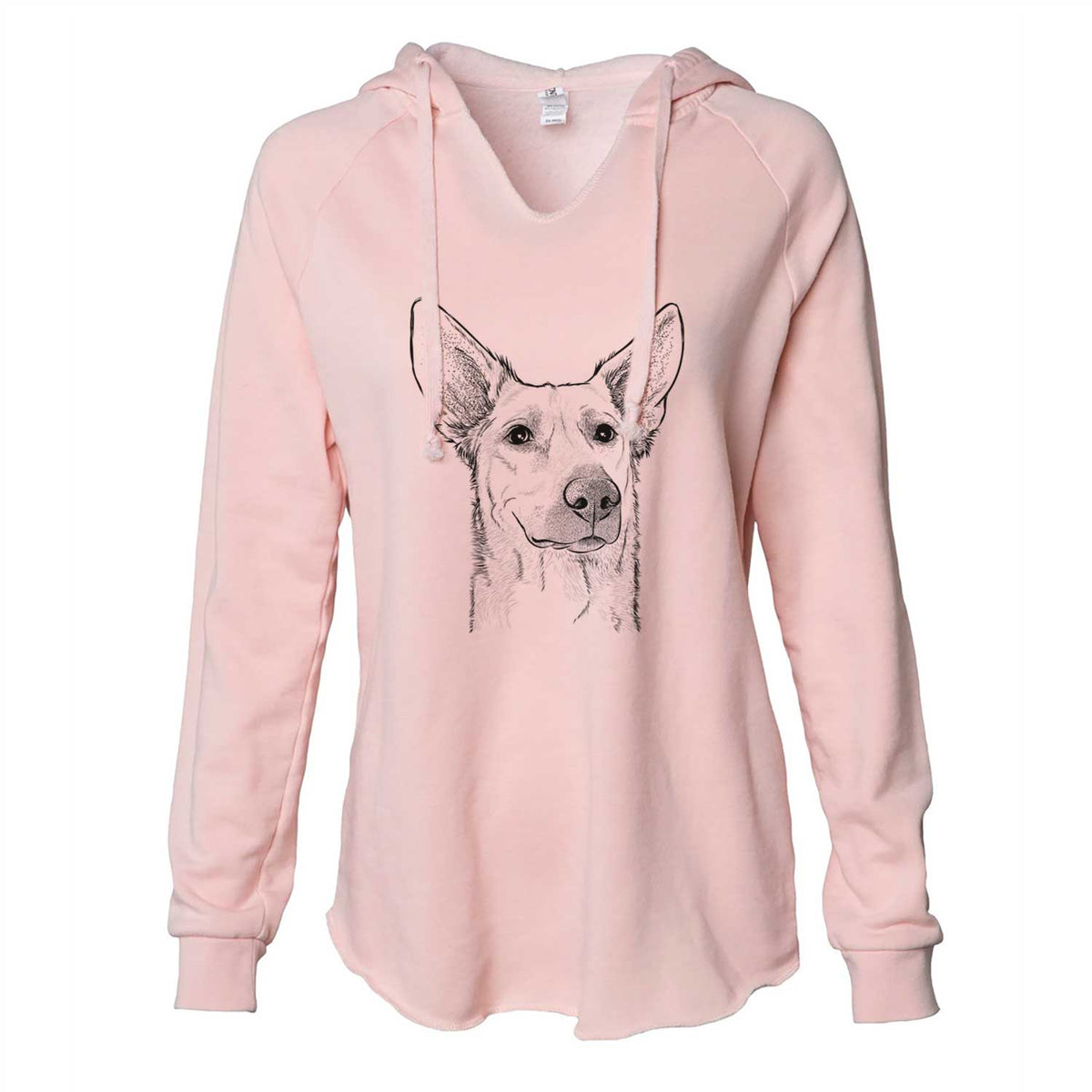 Ember the Shepherd Mix - Cali Wave Hooded Sweatshirt