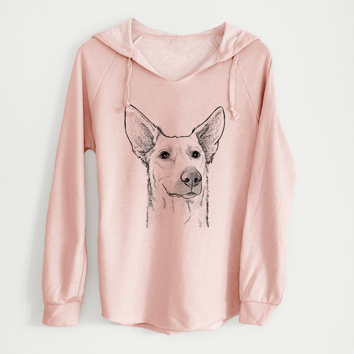 Bare Ember the Shepherd Mix - Cali Wave Hooded Sweatshirt