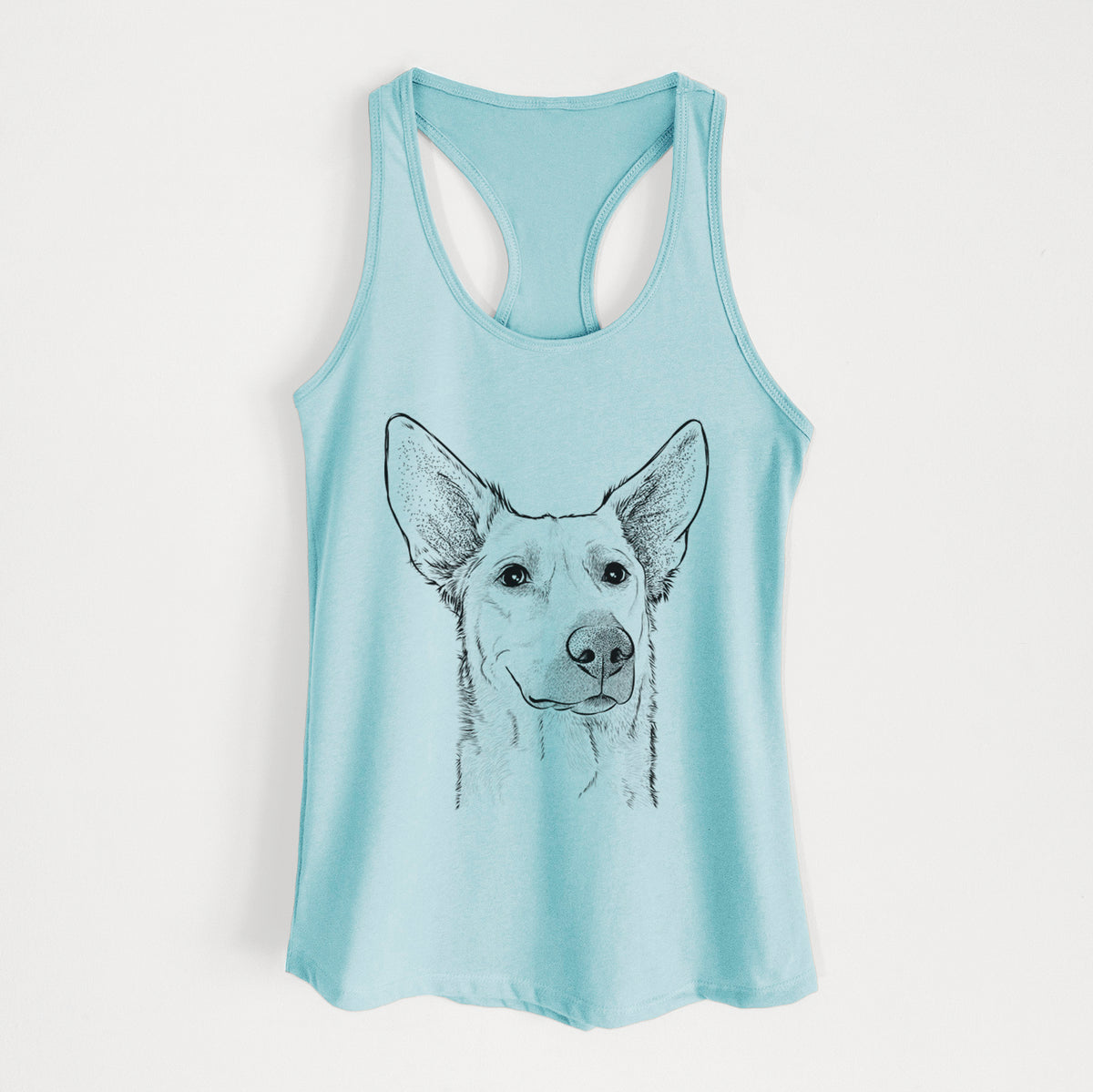 Ember the Shepherd Mix - Women's Racerback Tanktop