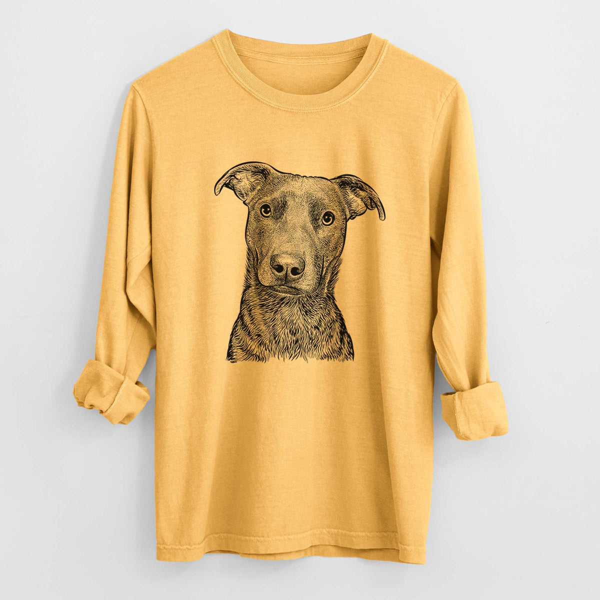 Bare Embyr the Mixed Breed - Heavyweight 100% Cotton Long Sleeve