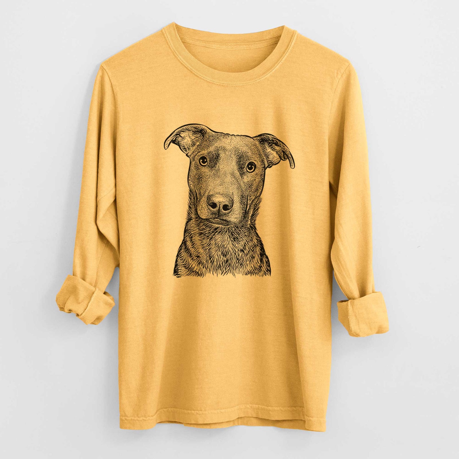Bare Embyr the Mixed Breed - Heavyweight 100% Cotton Long Sleeve