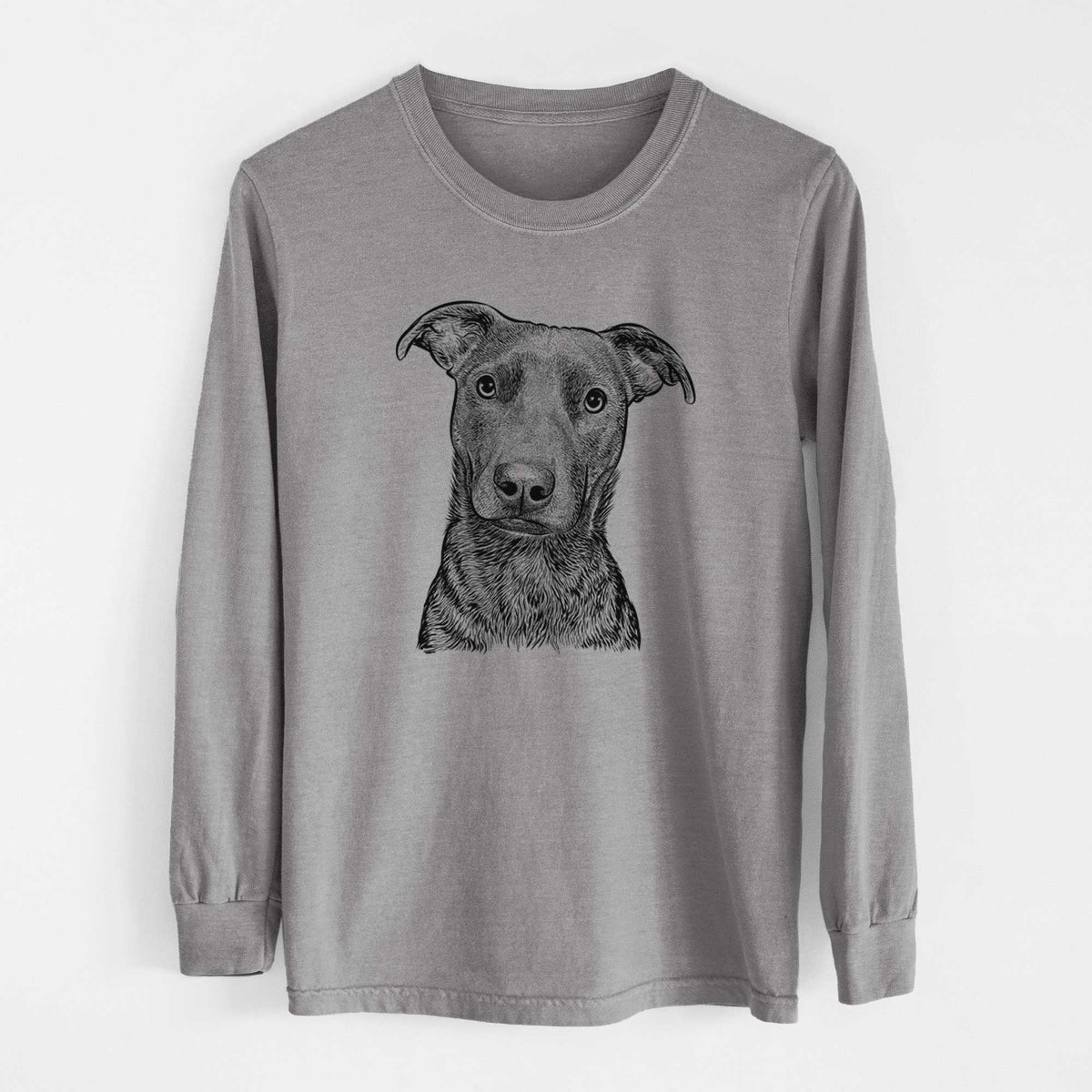 Bare Embyr the Mixed Breed - Heavyweight 100% Cotton Long Sleeve