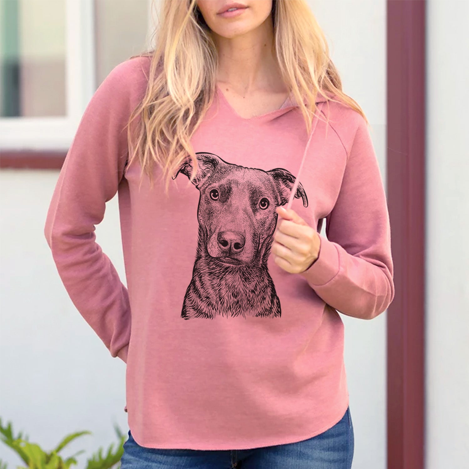 Bare Embyr the Mixed Breed - Cali Wave Hooded Sweatshirt