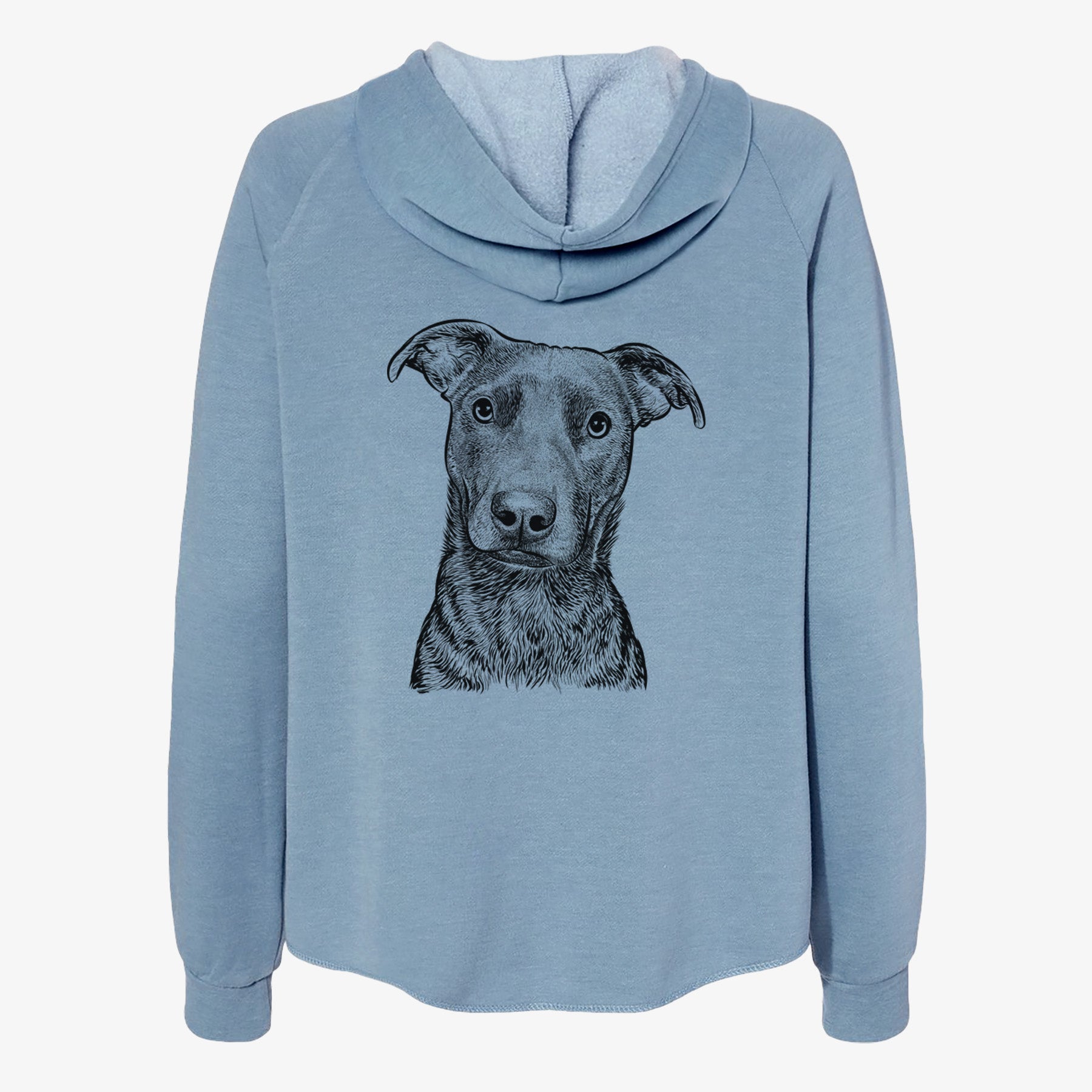 Embyr the Mixed Breed - Women's Cali Wave Zip-Up Sweatshirt