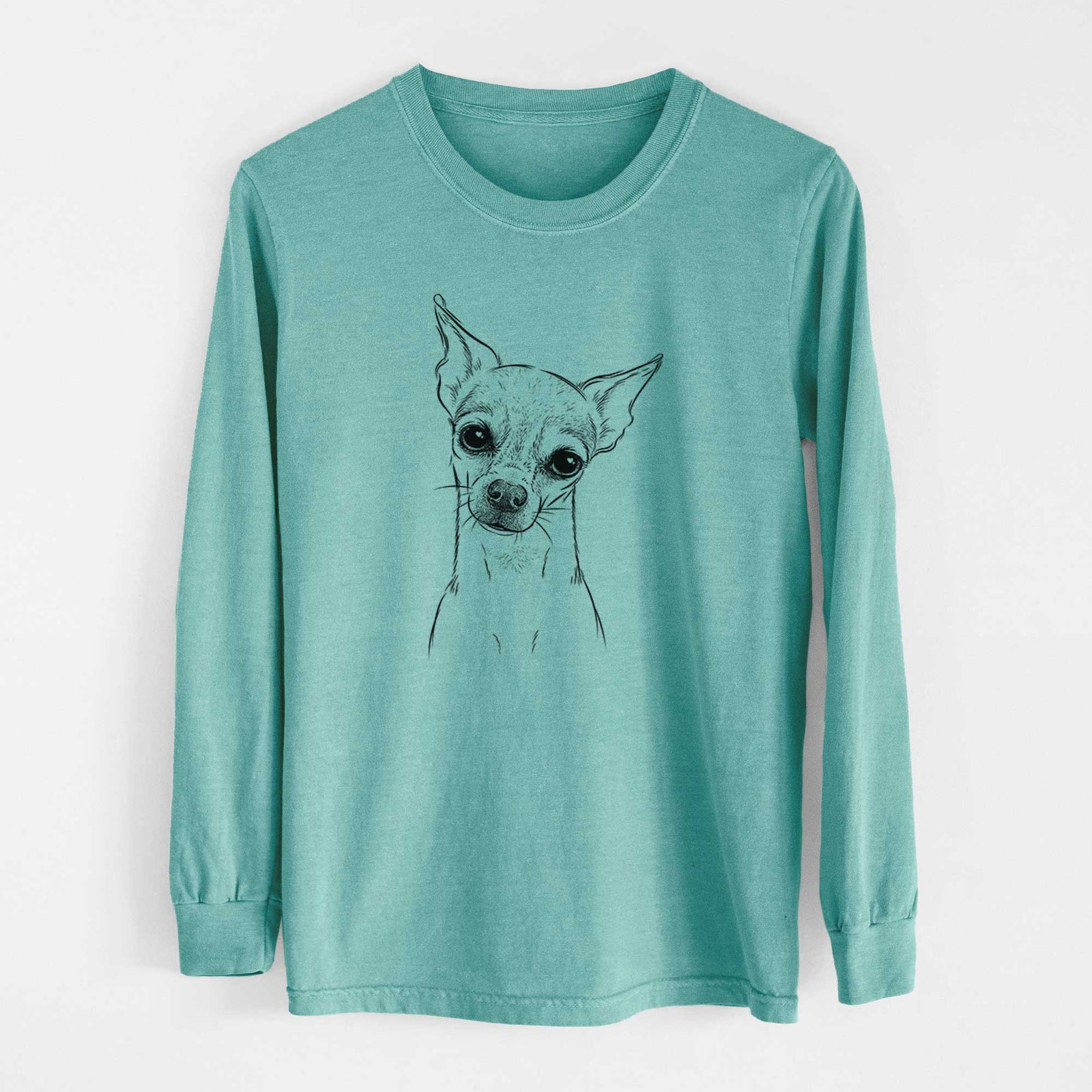 Bare Emee the Chihuahua - Heavyweight 100% Cotton Long Sleeve
