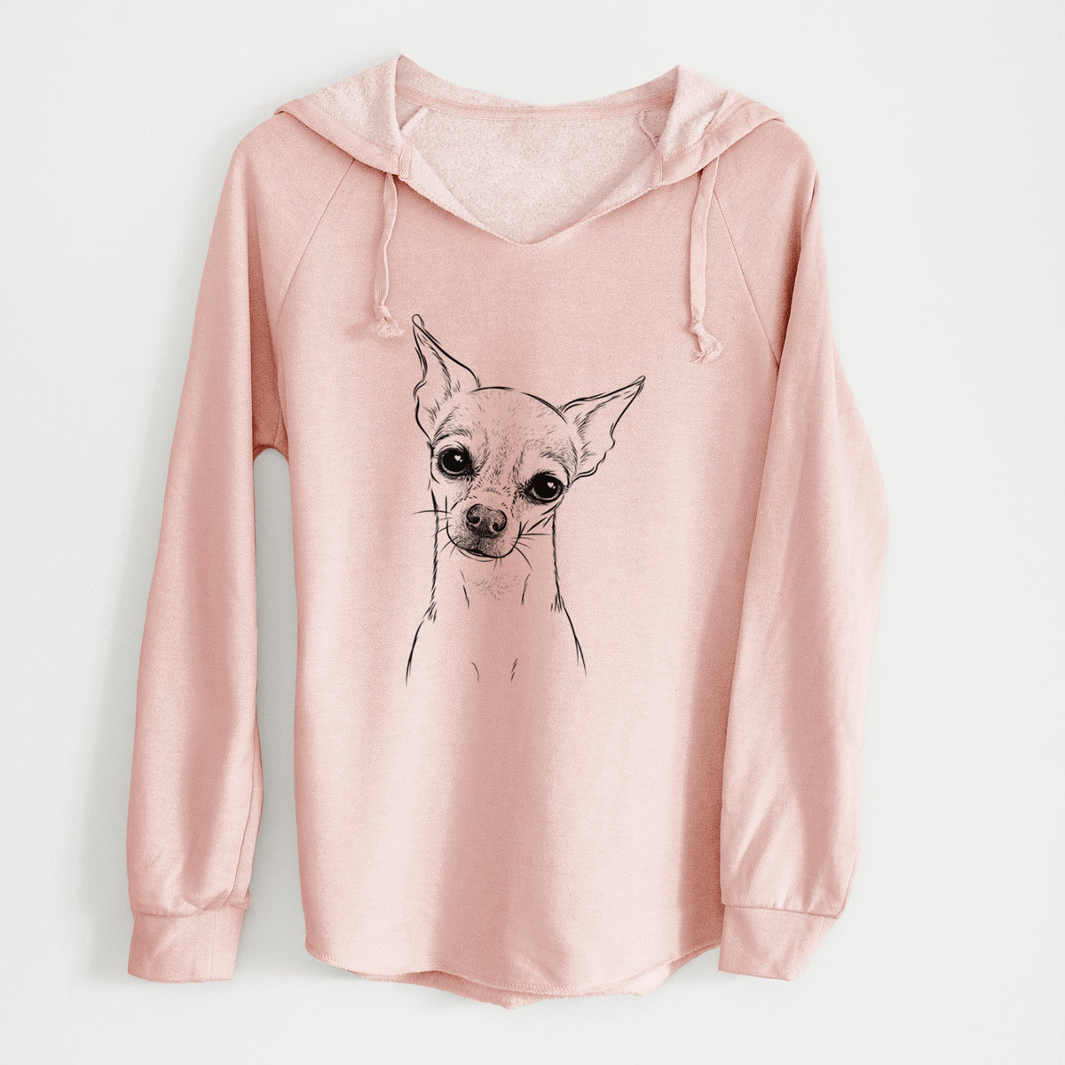 Bare Emee the Chihuahua - Cali Wave Hooded Sweatshirt
