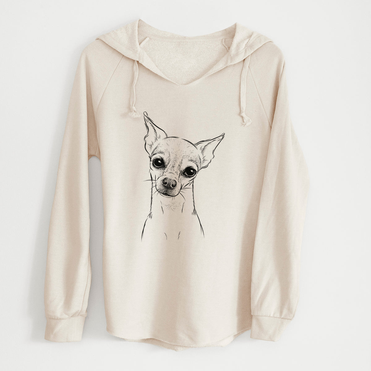 Bare Emee the Chihuahua - Cali Wave Hooded Sweatshirt