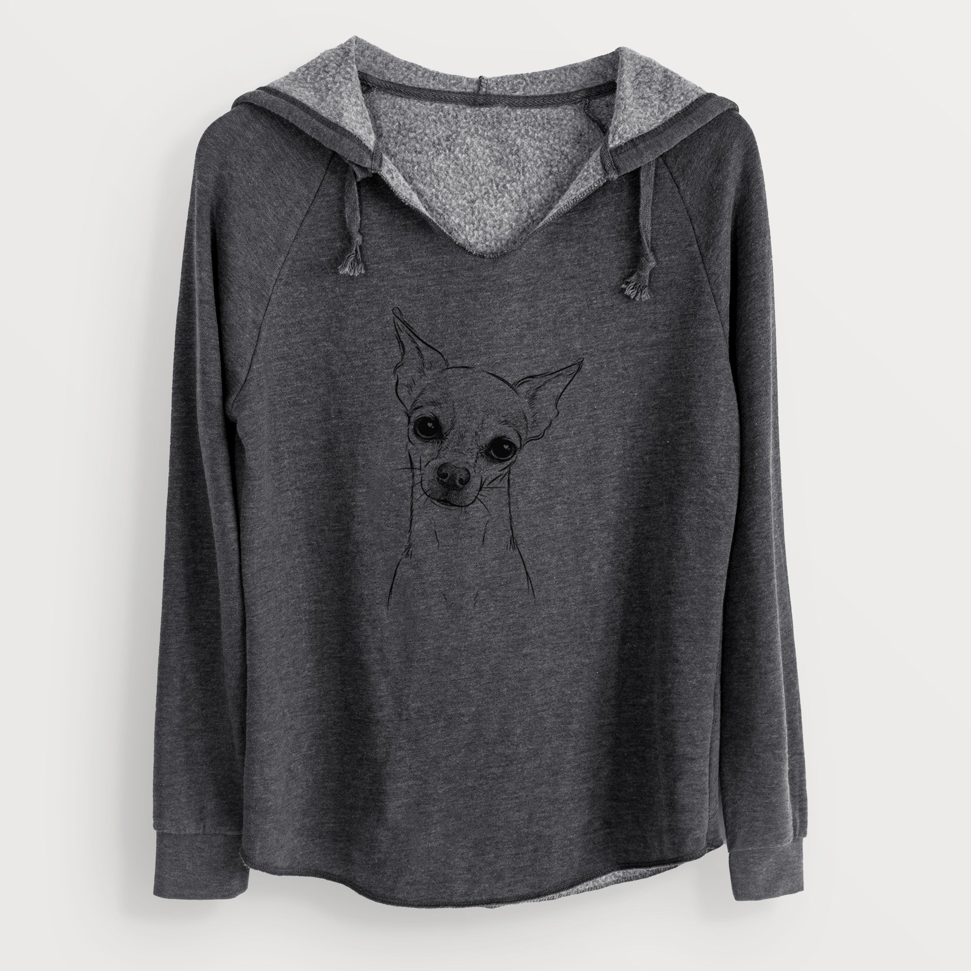 Bare Emee the Chihuahua - Cali Wave Hooded Sweatshirt
