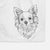 Emma the Longhaired Chihuahua Decorative Hand Towel