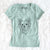 Bare Emma the Longhaired Chihuahua - Women's V-neck Shirt