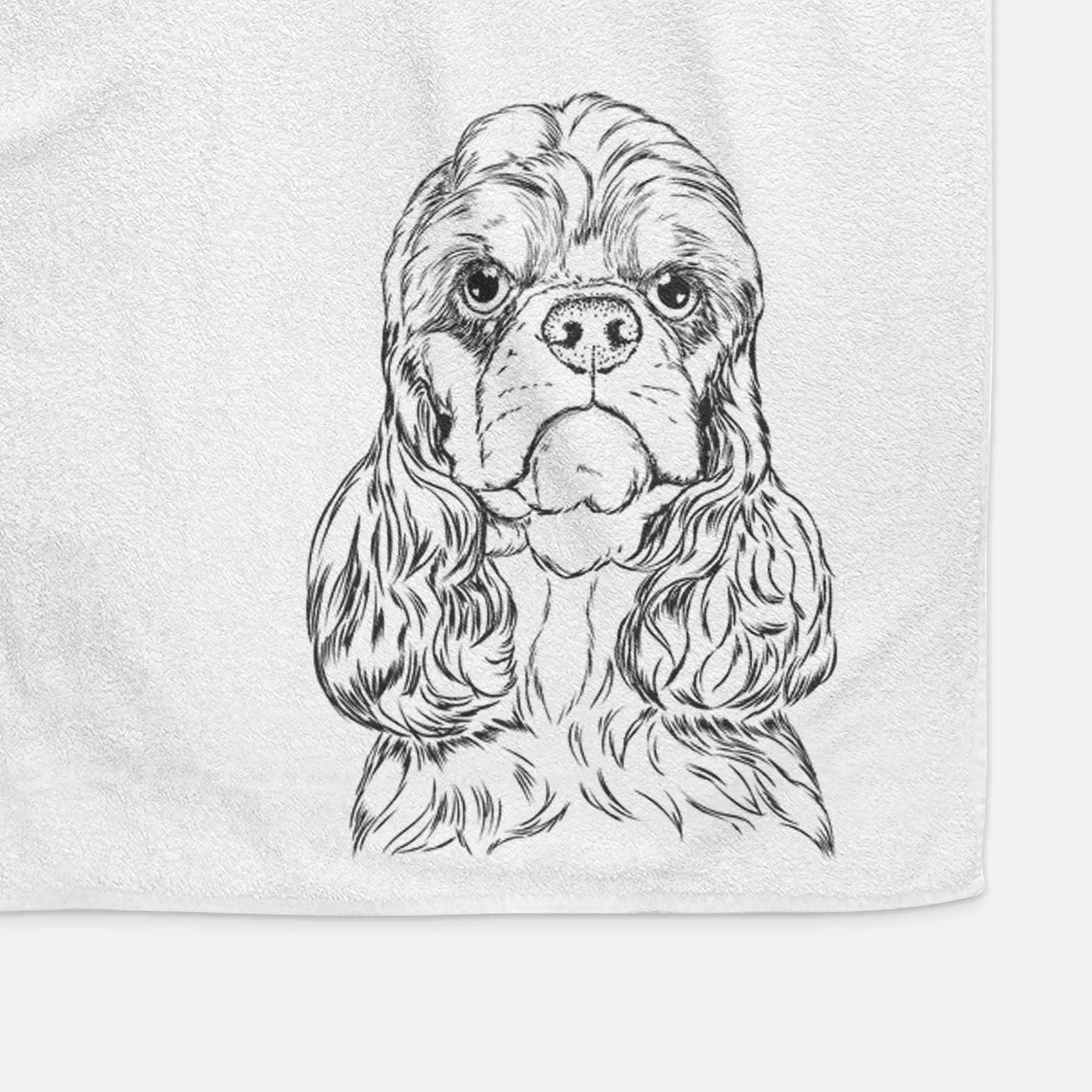 Emma the Cocker Spaniel Decorative Hand Towel