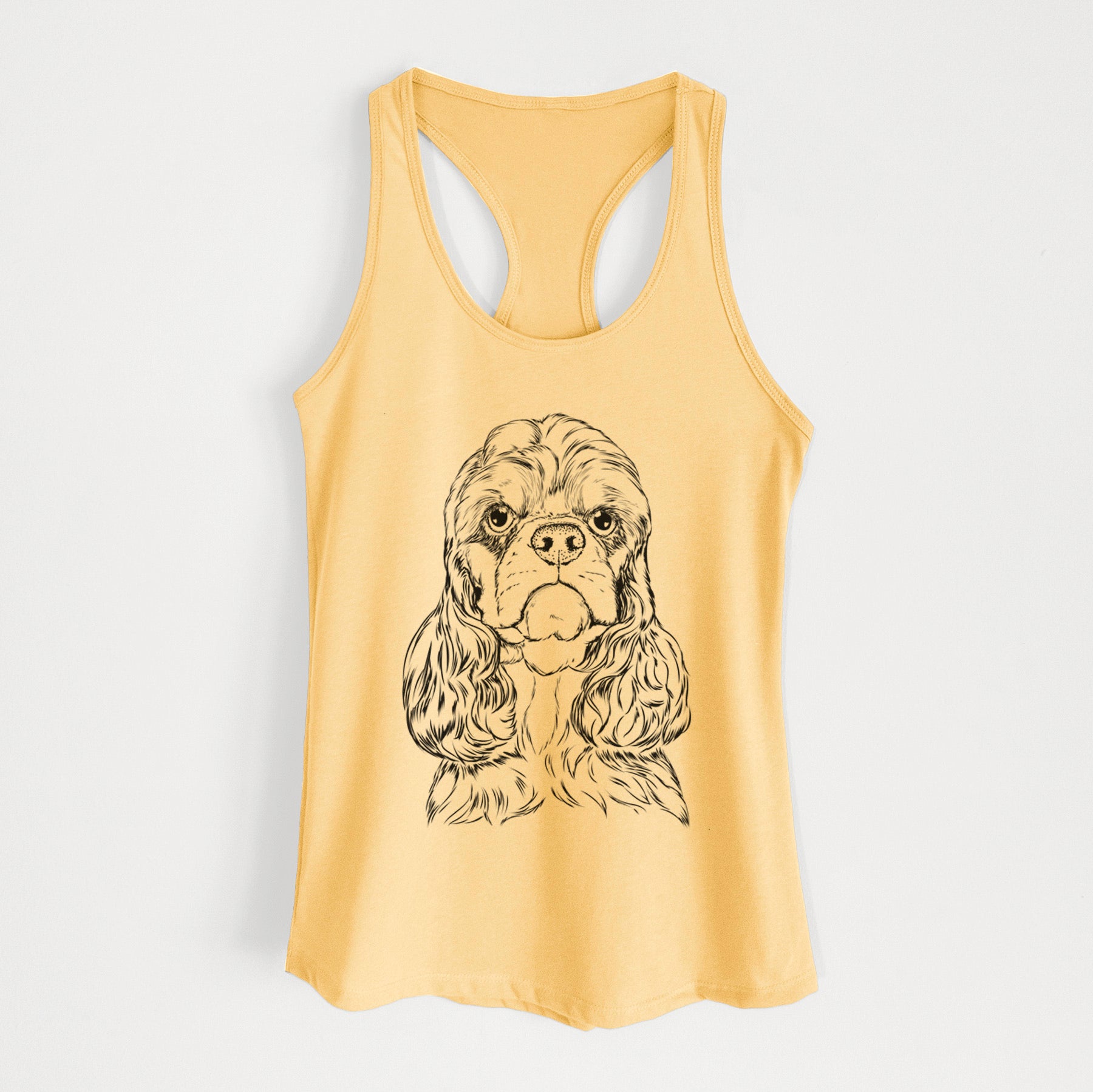 Emma the Cocker Spaniel - Women's Racerback Tanktop