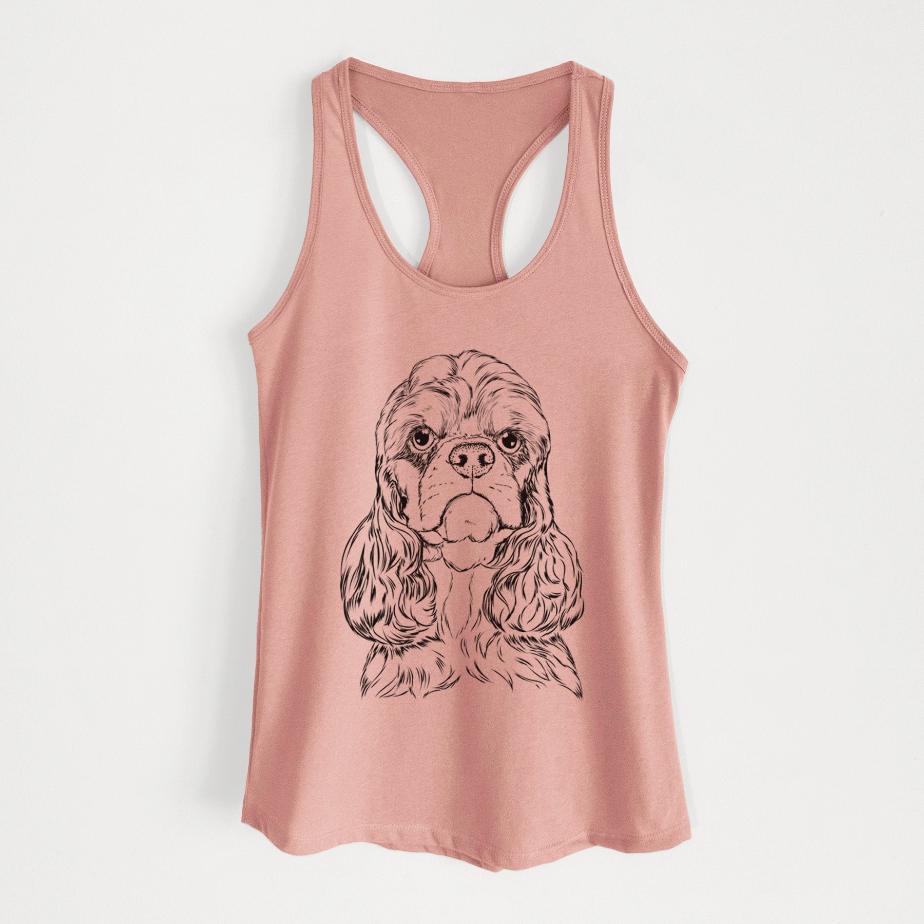 Emma the Cocker Spaniel - Women's Racerback Tanktop