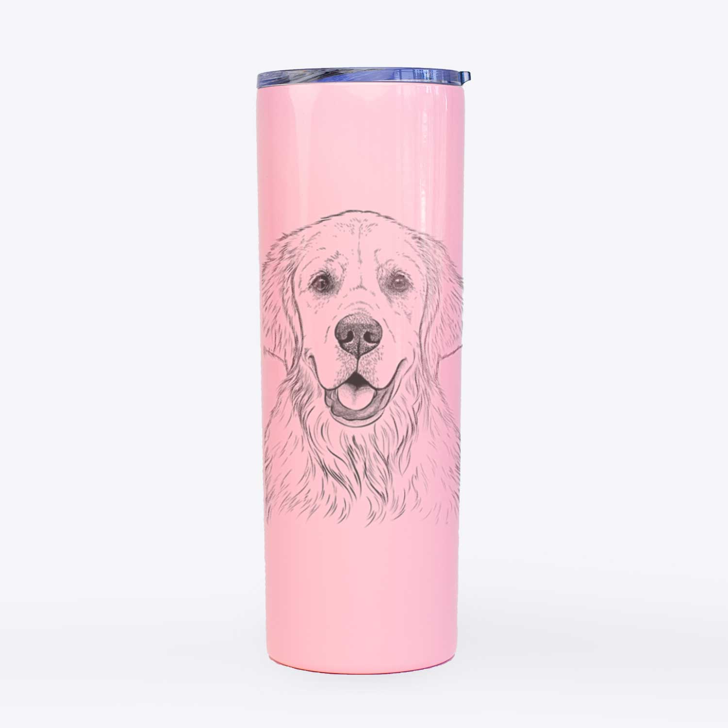 Emma the Golden Retriever - 20oz Skinny Tumbler