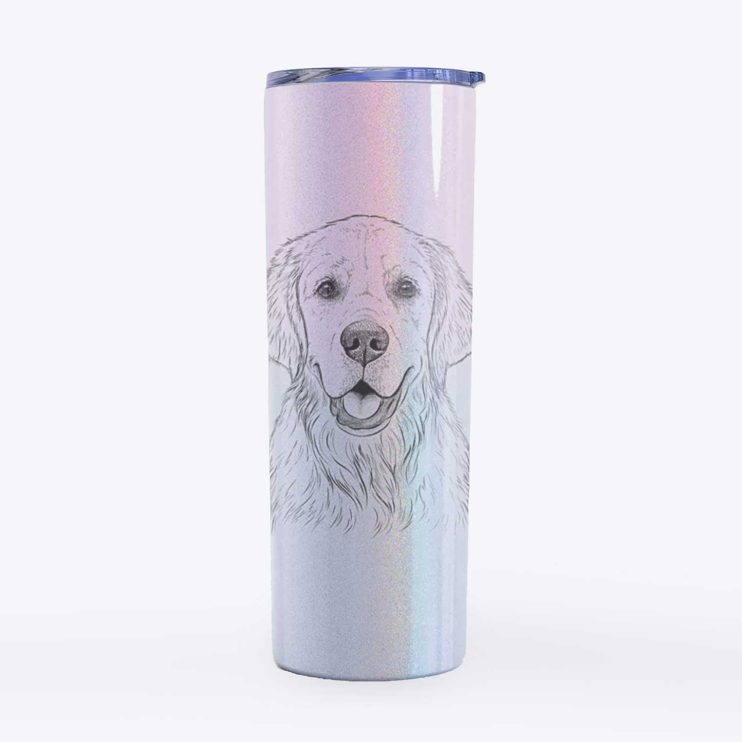 Emma the Golden Retriever - 20oz Skinny Tumbler