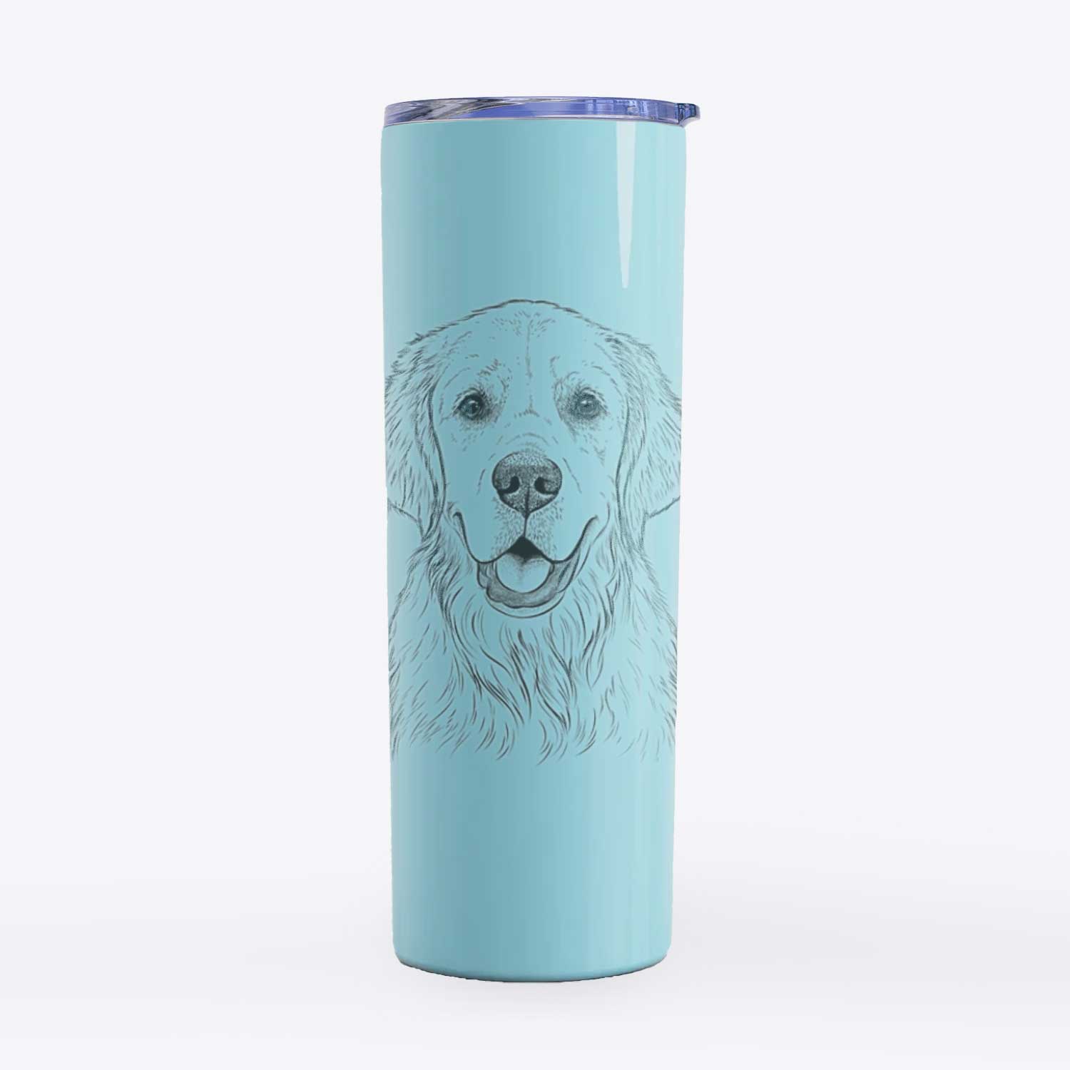 Emma the Golden Retriever - 20oz Skinny Tumbler