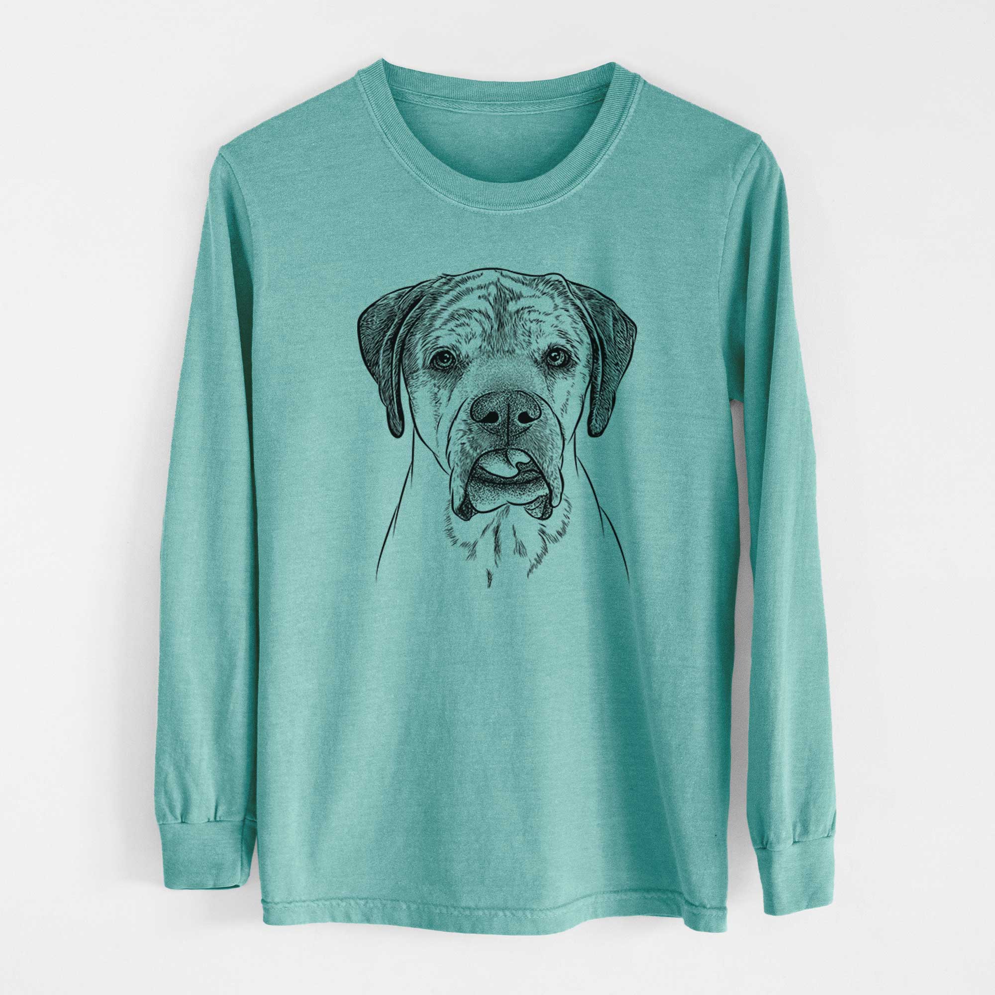 Bare Emma the English Mastiff - Heavyweight 100% Cotton Long Sleeve