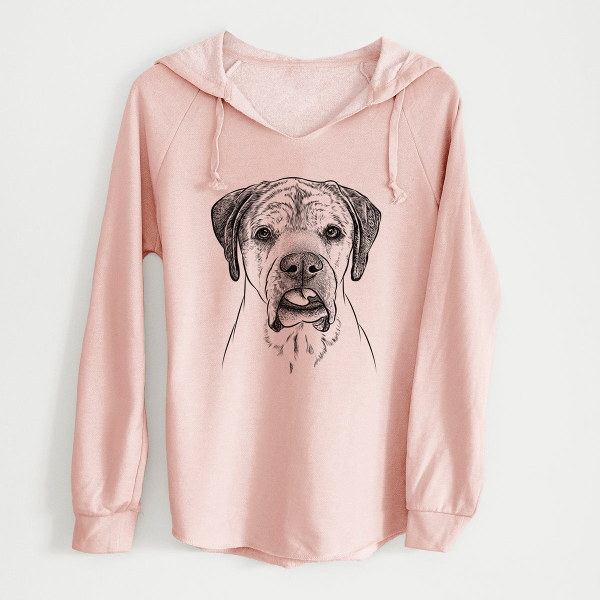 Bare Emma the English Mastiff - Cali Wave Hooded Sweatshirt