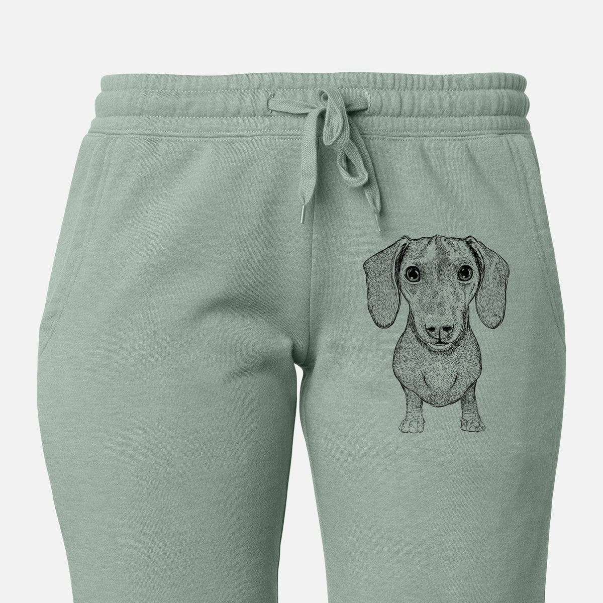 Ernie the Mini Dachshund - Women&#39;s Cali Wave Joggers