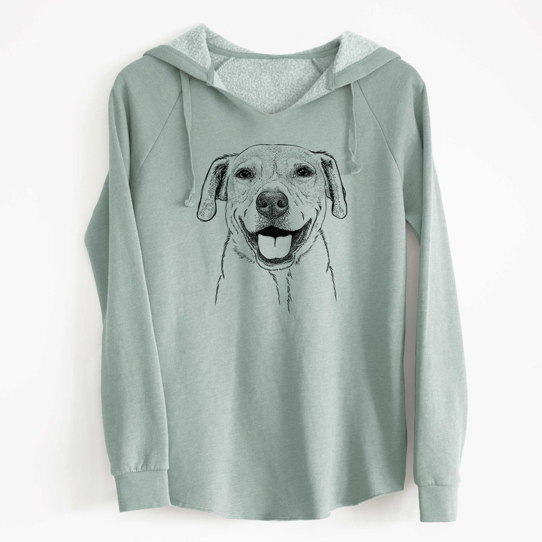 Bare Ernie the Mixed Breed - Cali Wave Hooded Sweatshirt
