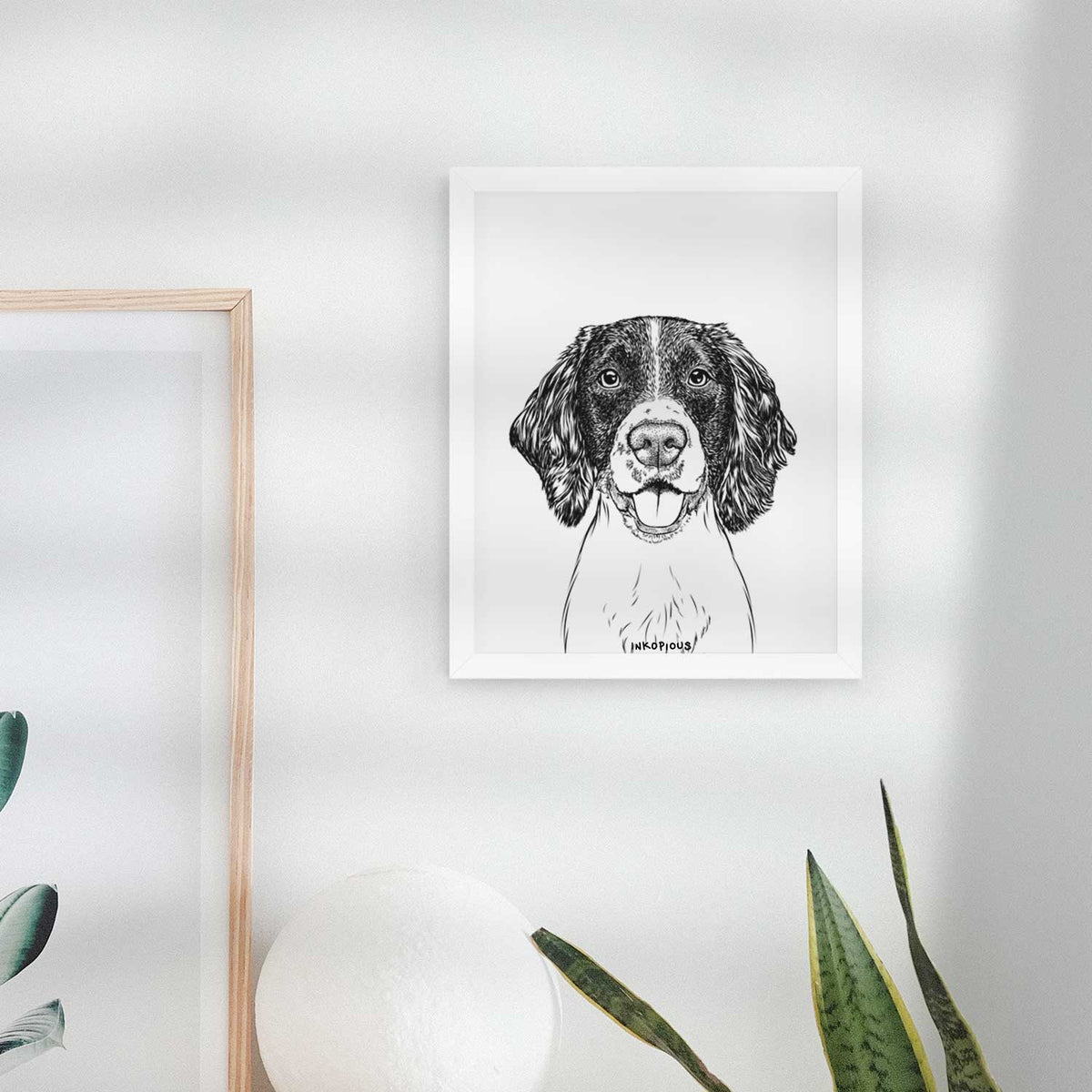 Ever the English Springer Spaniel Art Print