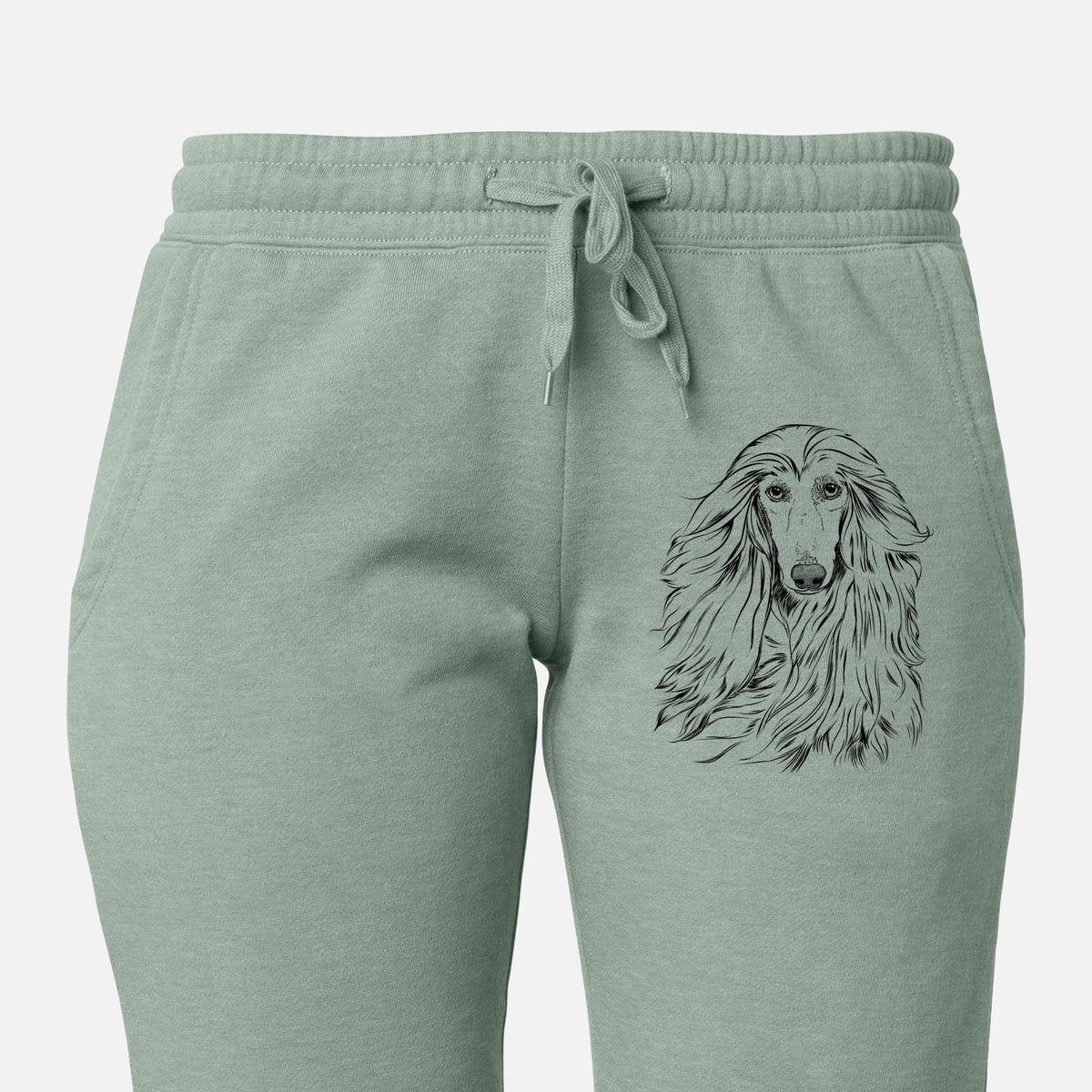 Fabio the Afghan Hound - Women&#39;s Cali Wave Joggers